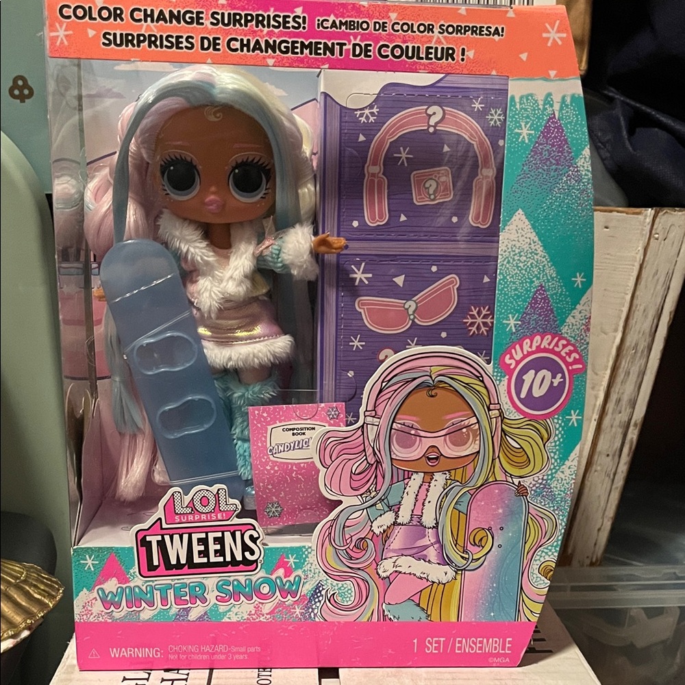 L.O.L. Surprise! Tweens Winter Snow Doll - Blue and Pink